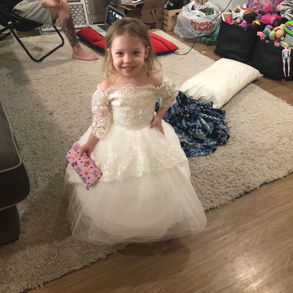 Beautiful flower girl or special event dress